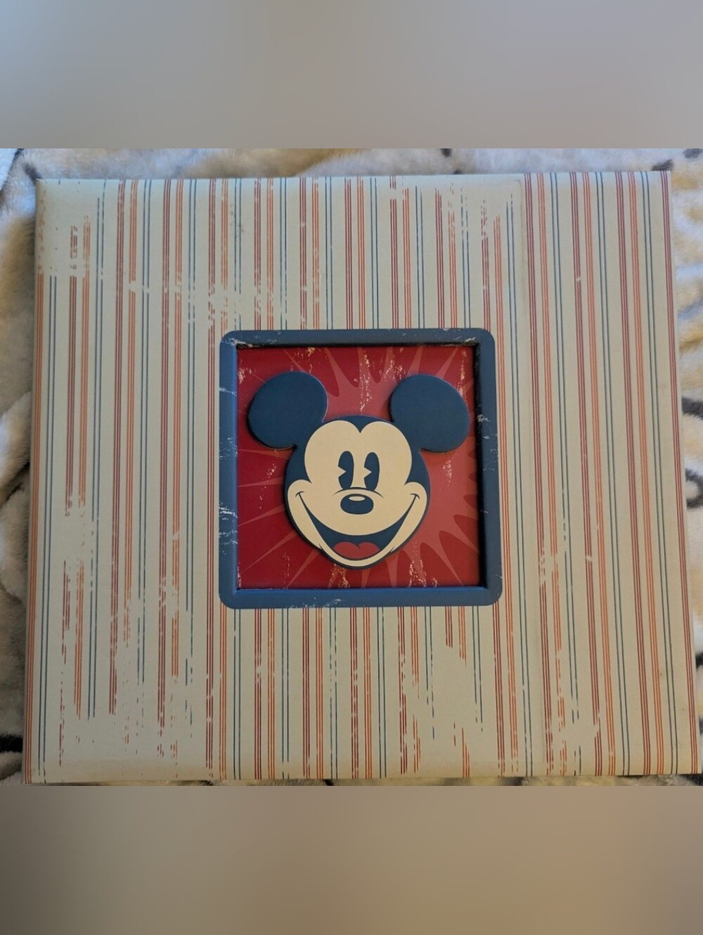 Vintage Disney Mickey Mouse Scrapbook/Photo Memory Album